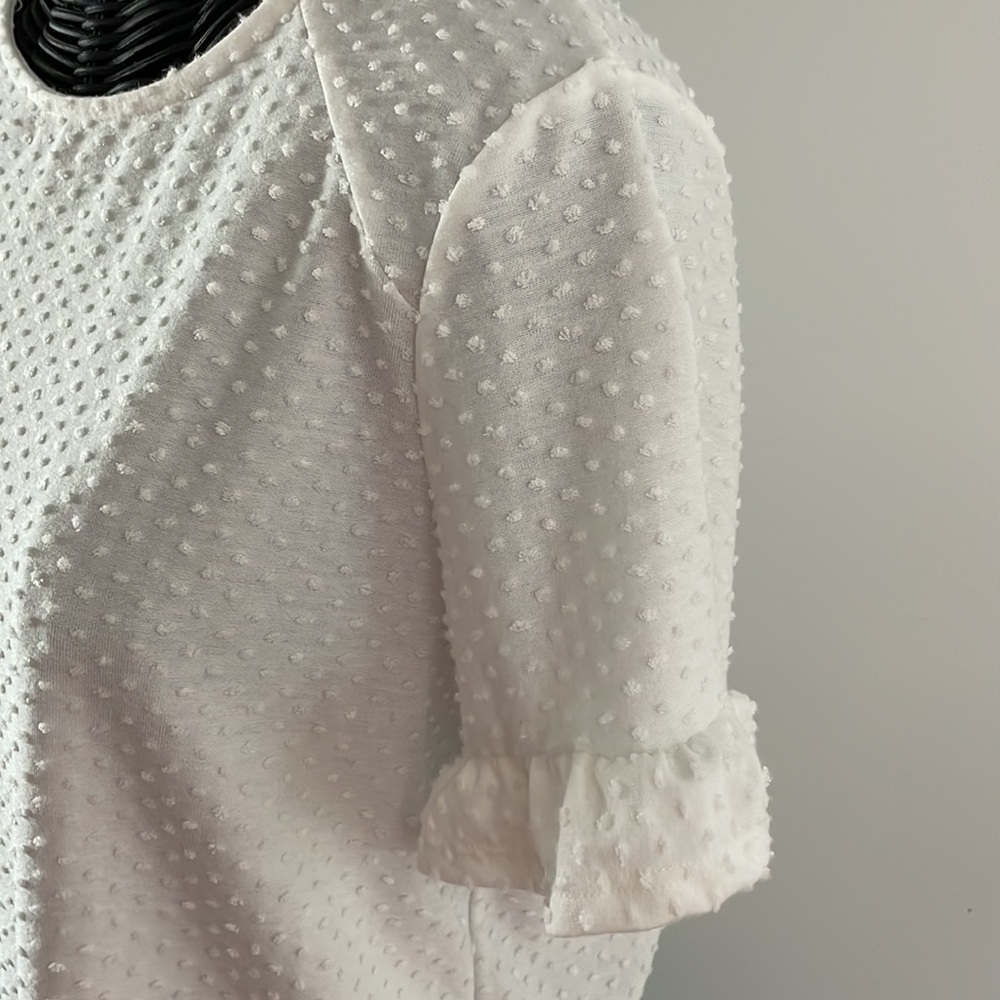 Short sleeve top.